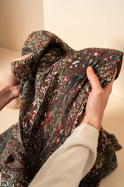Etnik Desen Şal